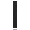 vidaXL Könyvespolc 2 pcs Fekete tölgy 80 x 30 x 189,5 cm Faanyag