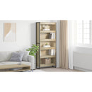 vidaXL Könyvespolc 2 pcs Sonoma 80 x 30 x 189,5 cm Faanyag