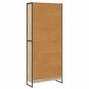 vidaXL Könyvespolc 2 pcs Sonoma 80 x 30 x 189,5 cm Faanyag