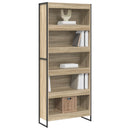 vidaXL Könyvespolc 2 pcs Sonoma 80 x 30 x 189,5 cm Faanyag