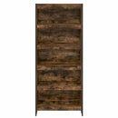 vidaXL Könyvespolc 2 pcs Füstös tölgy 80 x 30 x 189,5 cm Faanyag