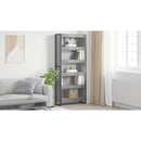 vidaXL Könyvespolc 2 pcs Szürke Sonoma 80 x 30 x 189,5 cm Faanyag