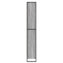 vidaXL Könyvespolc 2 pcs Szürke Sonoma 80 x 30 x 189,5 cm Faanyag
