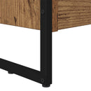 vidaXL Könyvespolc 2 pcs Öreg fa 80 x 30 x 155 cm Faanyag