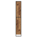 vidaXL Könyvespolc 2 pcs Öreg fa 80 x 30 x 189,5 cm Faanyag