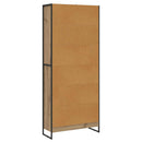 vidaXL Könyvespolc 2 pcs Művészi tölgy 80 x 30 x 189,5 cm Faanyag