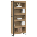 vidaXL Könyvespolc 2 pcs Művészi tölgy 80 x 30 x 189,5 cm Faanyag