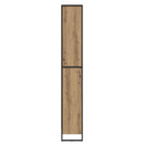 vidaXL Könyvespolc 2 pcs Művészi tölgy 80 x 30 x 189,5 cm Faanyag