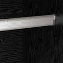 vidaXL Szekrény tárolóval 2 pcs Fekete tölgy 50 x 50 x 200 cm Faanyag