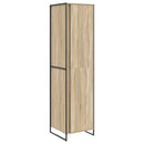 vidaXL Szekrény tárolóval 2 pcs Sonoma 50 x 50 x 200 cm Faanyag