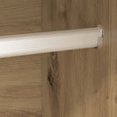 vidaXL Szekrény tárolóval 2 pcs Művészi tölgy 50 x 50 x 200 cm Faanyag