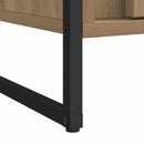 vidaXL Szekrény tárolóval 2 pcs Művészi tölgy 50 x 50 x 200 cm Faanyag