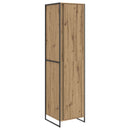 vidaXL Szekrény tárolóval 2 pcs Művészi tölgy 50 x 50 x 200 cm Faanyag