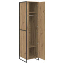 vidaXL Szekrény tárolóval 2 pcs Művészi tölgy 50 x 50 x 200 cm Faanyag