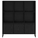 vidaXL Könyvespolc 2 pcs Fekete tölgy 99,5 x 30 x 108,5 cm Faanyag