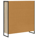 vidaXL Könyvespolc 2 pcs Sonoma 99,5 x 30 x 108 cm Faanyag