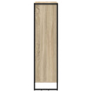 vidaXL Könyvespolc 2 pcs Sonoma 99,5 x 30 x 108,5 cm Faanyag