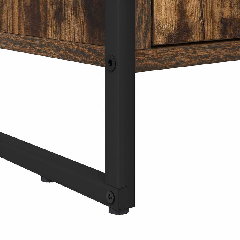 vidaXL Könyvespolc 2 pcs Füstös tölgy 99,5 x 30 x 108,5 cm Faanyag