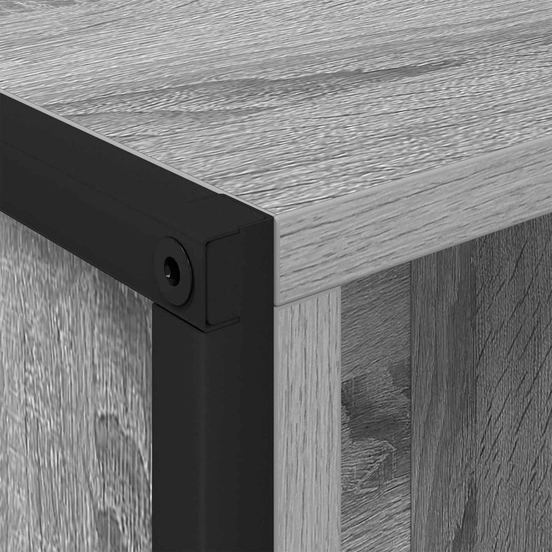 vidaXL Könyvespolc 2 pcs Szürke Sonoma 99,5 x 30 x 108,5 cm Faanyag