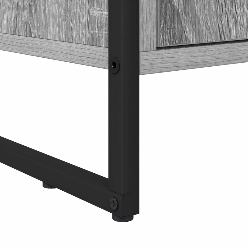 vidaXL Könyvespolc 2 pcs Szürke Sonoma 99,5 x 30 x 108,5 cm Faanyag