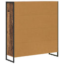 vidaXL Könyvespolc 2 pcs Öreg fa 99,5 x 30 x 108 cm Faanyag