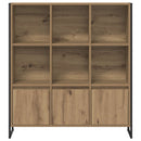 vidaXL Könyvespolc 2 pcs Művészi tölgy 99,5 x 30 x 108 cm Faanyag