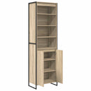 vidaXL Magas szekrények Sonoma 60 x 36 x 200 cm Faanyag
