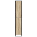 vidaXL Magas szekrények Sonoma 60 x 36 x 200 cm Faanyag