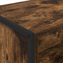 vidaXL Magas szekrények 2 pcs Füstös tölgy 60 x 36 x 300 cm Faanyag