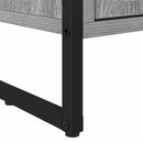 vidaXL Magas szekrények Szürke Sonoma 60 x 36 x 200 cm Faanyag