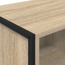 vidaXL Széf Sonoma 81 x 36 x 150.5 cm Faanyag