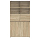 vidaXL Széf Sonoma 81 x 36 x 150.5 cm Faanyag