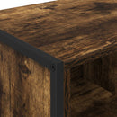 vidaXL Széf fiókkal 2 pcs Füstös tölgy 81 x 36 x 150.5 cm Faanyag