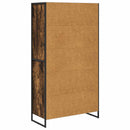 vidaXL Széf Füstös tölgy 81 x 36 x 150.5 cm Faanyag