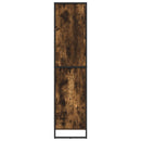 vidaXL Széf Füstös tölgy 81 x 36 x 150.5 cm Faanyag