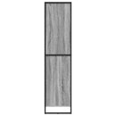 vidaXL Széf Szürke Sonoma 81 x 36 x 150.5 cm Faanyag