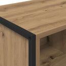 vidaXL Széf fiókkal 2 pcs Művészi tölgy 81 x 36 x 150.5 cm Faanyag
