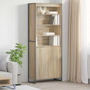 vidaXL Magas szekrények Sonoma 79 x 36 x 200 cm Faanyag