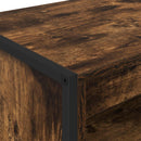 vidaXL Magas szekrények 2 pcs Füstös tölgy 60 x 36 x 300 cm Faanyag