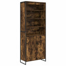 vidaXL Magas szekrények Füstös tölgy 79 x 36 x 200 cm Faanyag