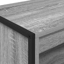 vidaXL Magas szekrények 2 pcs Szürke Sonoma 60 x 36 x 300 cm Faanyag