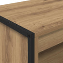 vidaXL Magas szekrények 2 pcs Művészi tölgy 60 x 36 x 300 cm Faanyag