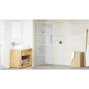 vidaXL Walk-in zuhanyfal Arany 100 x 195 cm edzett üveg