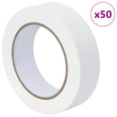 vidaXL Festő Maszkoló Szalagok 50 pcs Fehér 30mm x 50m Papír