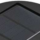 vidaXL Napelemes LED Útjelző Lámpa 2 db Meleg fehér 18 x 18 x 50 cm