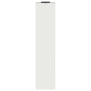 vidaXL Napelemes LED Útjelző Lámpa 2 pcs Fehér Hidegen hengerelt acél