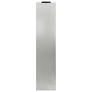 vidaXL Napelemes LED Útjelző Lámpa 2 pcs Ezüst Galvanizált