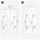 vidaXL Napelemmel működő LED ösvény világítás 2 pcs Olajzöld