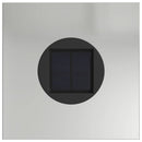 vidaXL Napelemmel működő LED ösvény világítás 2 pcs Ezüst