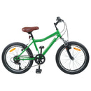 vidaXL Gyerek Bicikli 20 Hüvelyk 6-Speed 6-11 éves korig ajánlott Zöld
